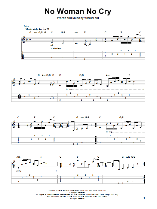 Produktgalerie: Seite 1 von 1 No Woman No Cry, Bob Marley, Gitarre