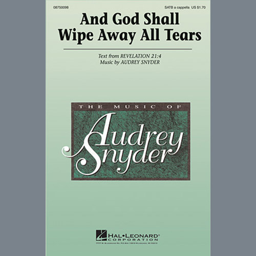 cover: And God Shall Wipe Away All Tears, Audrey Snyder, Chor