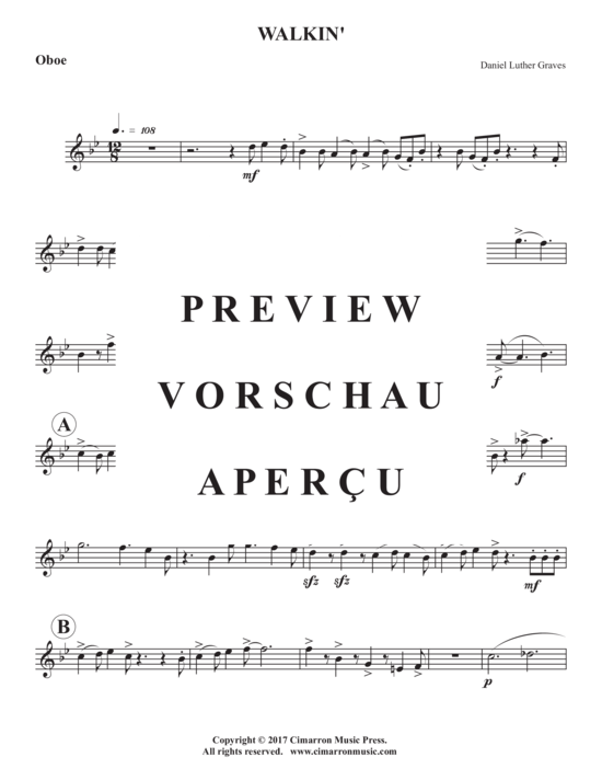 Produktgalerie: Seite 9 von 16 Walkin´ , , (Holzbläserquintett)