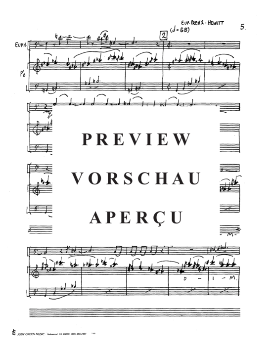 Product gallery: Page 7 of 21 6 Preludes , , (euphonium + piano)