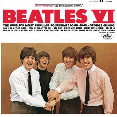 cover: Dizzy Miss Lizzie, The Beatles, Gitarre