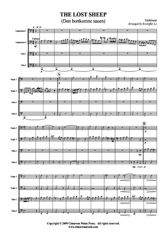 Product picture to: The Lost Sheep (Deb bortkomne sauen) Traditional