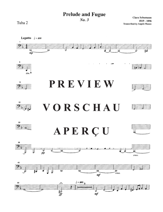 gallery: Prelude and Fugue No 3 , , (Tuba Quartett EETT)