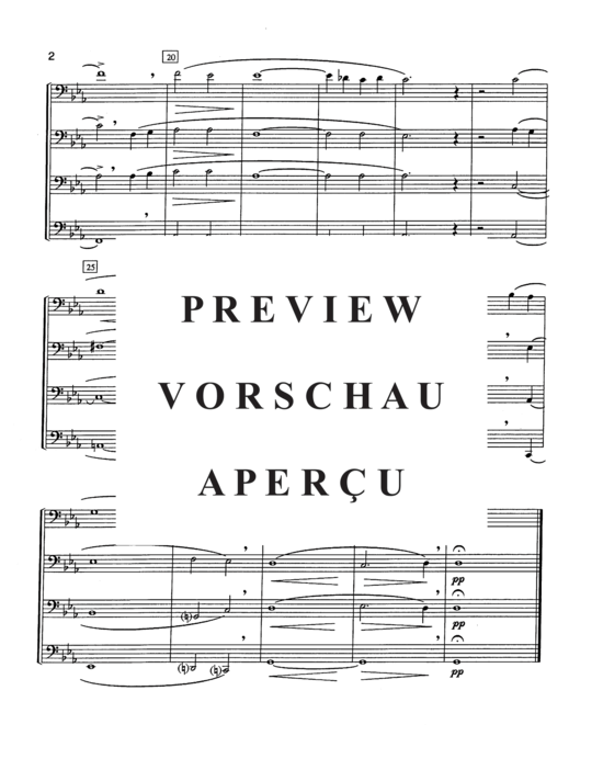 Product gallery: Page 4 of 20 Three Bruckner Motets , , (Tuba Quartett EETT)