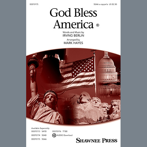Produktbild zu: God Bless America (arr. Mark Hayes)