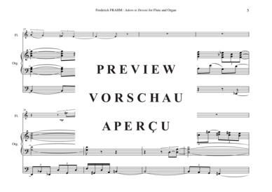 Product gallery: Page 6 of 10 Adoro Te Devote , , (flute + organ)