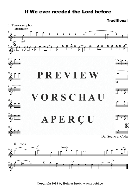 gallery: If We Ever Needed The Lord Before, , Saxophonquintett