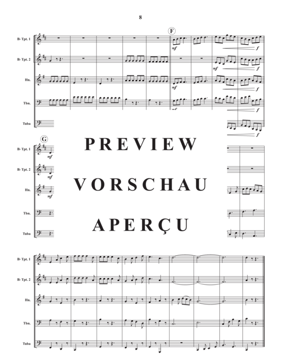 Produktgalerie: Seite 10 von 20 Adventure Suite , , (Blechbläser Quintett)