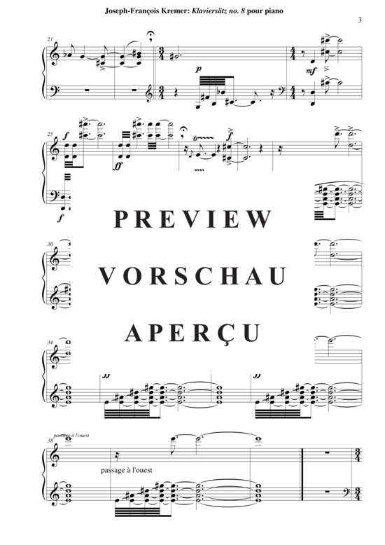 Product gallery: Page 4 of 9 Klaviersatz no. 8 , , Piano Solo