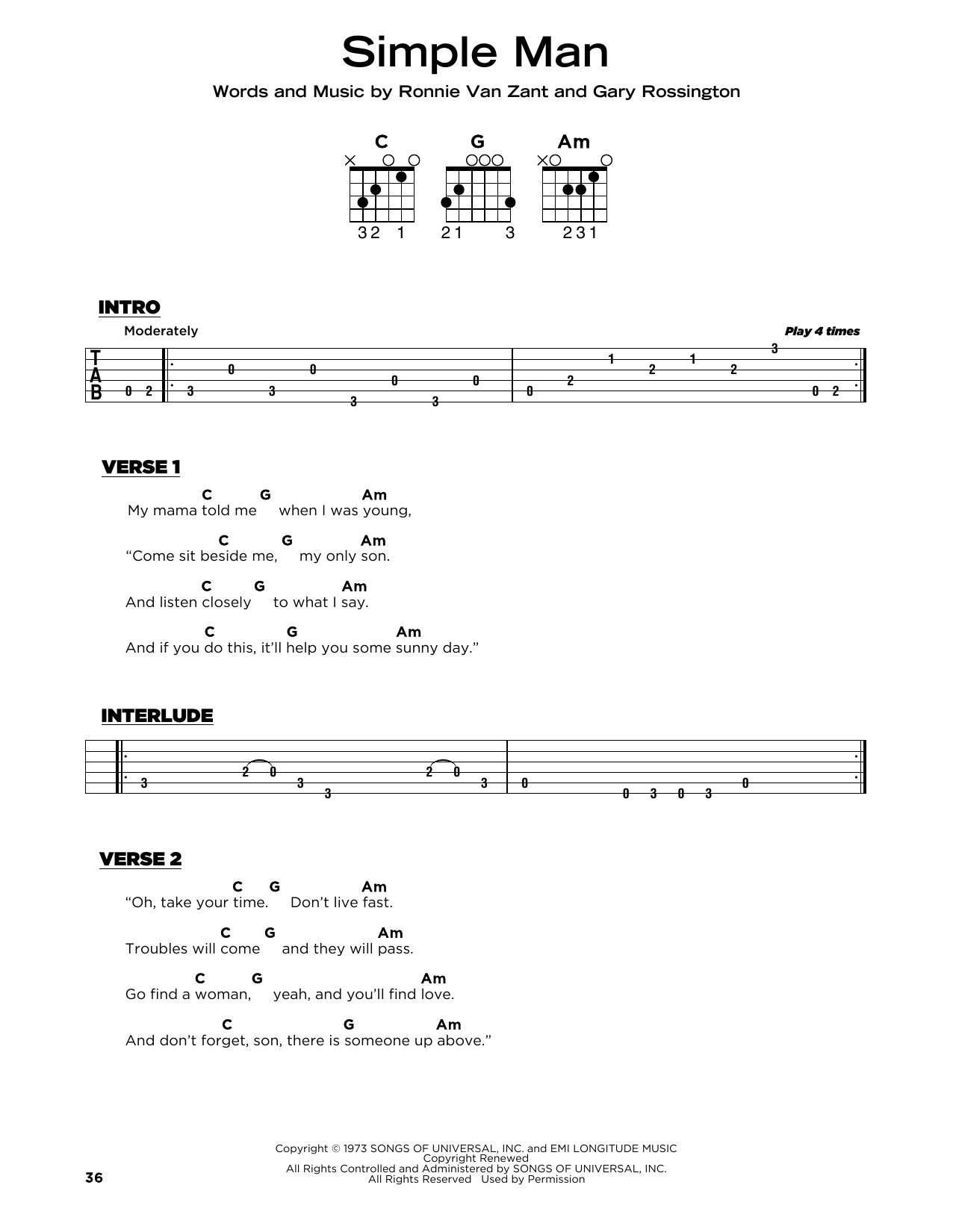 Produktbild zu: Simple Man