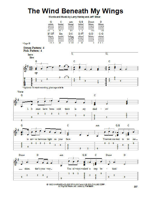 Produktbild zu: The Wind Beneath My Wings