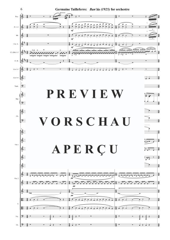 Produktgalerie: Seite 7 von 10 Banda, soprano, mixed chorus and orchestra, Sopran Solo, Gemischter Chor und Orchester