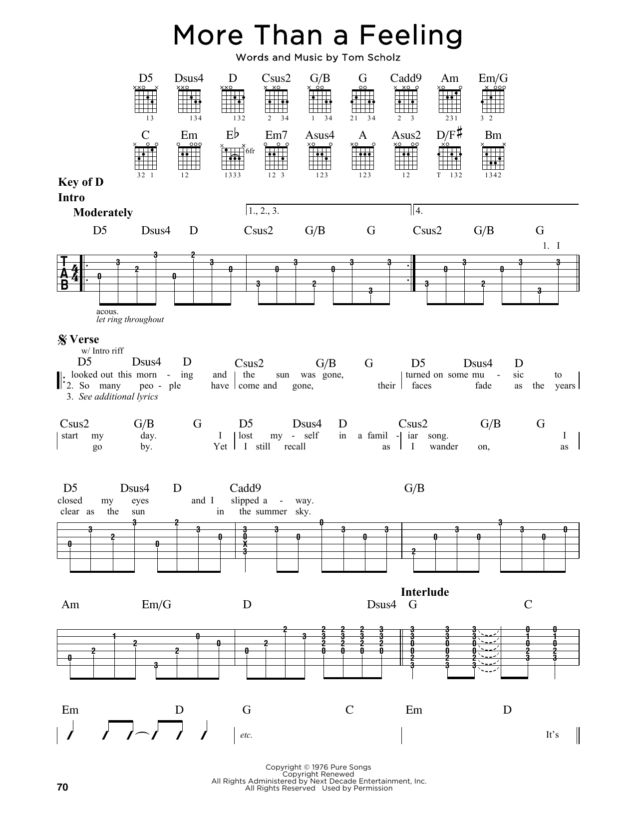 Produktbild zu: More Than A Feeling