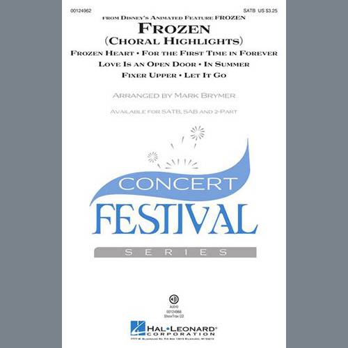 Product picture to: Frozen (Choral Highlights) (arr. Mark Brymer)
