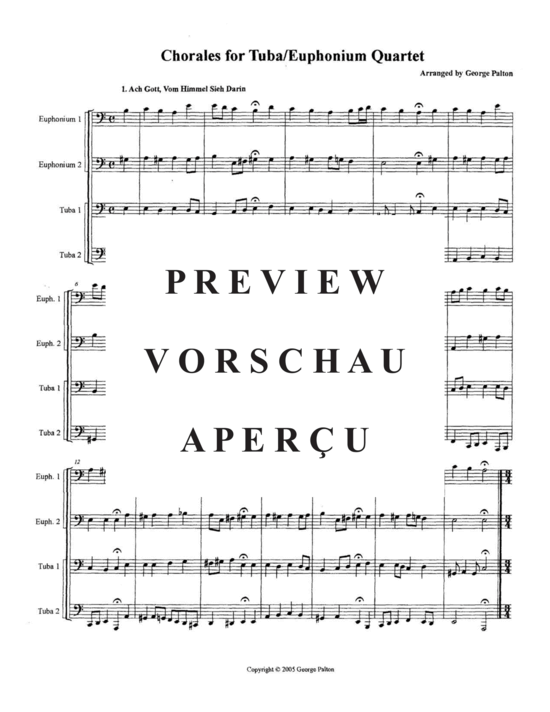 Product gallery: Page 4 of 21 Chorales , , (Tuba Quartett EETT)