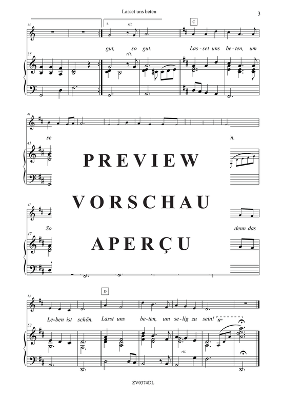 gallery: Lasset uns beten , Balena, Draga, (Gesang + Klavier)