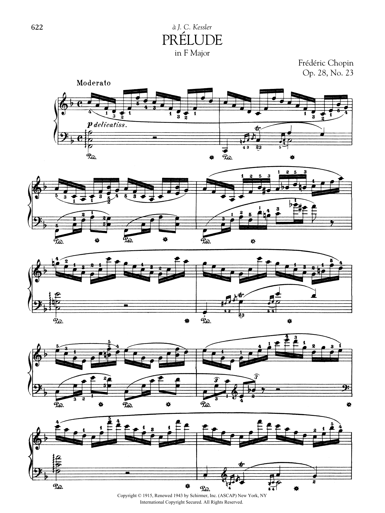 Product gallery: Page 1 of 1 Prélude in F Major, Op. 28, No. 23, Frédéric Chopin