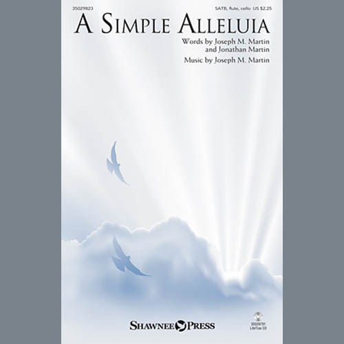 cover: A Simple Alleluia, Joseph M. Martin, Chor