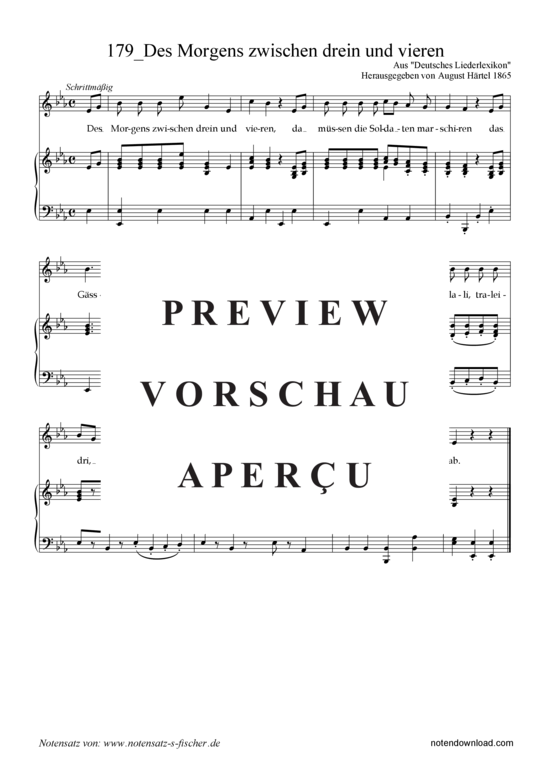 Product gallery: Page 2 of 3 Des Morgens zwischen drein und vieren , , Piano and Voice