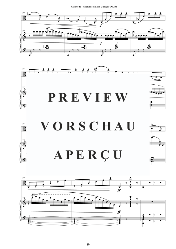 Produktgalerie: Seite 11 von 11 Nocturne Nr.2 Op.186, , Viola und Klavier
