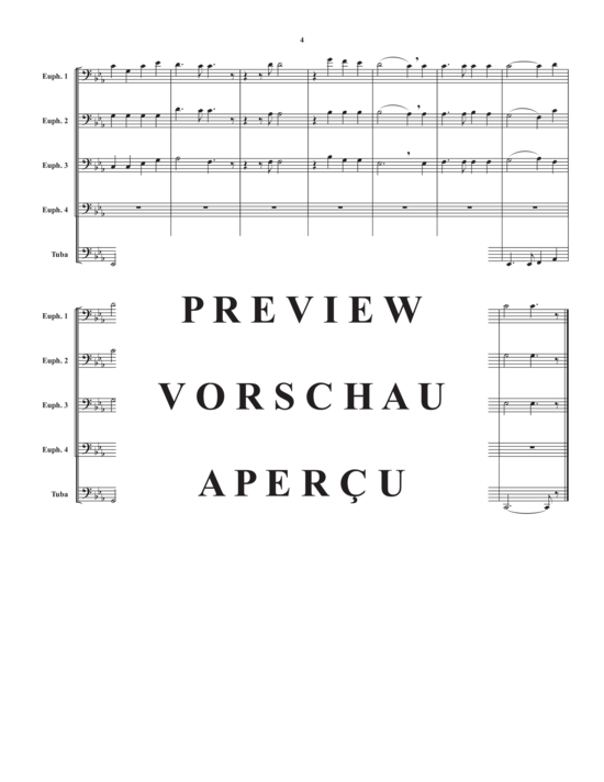 Product gallery: Page 6 of 21 Do Not Cast Me Off , , (Tuba Ensemble)