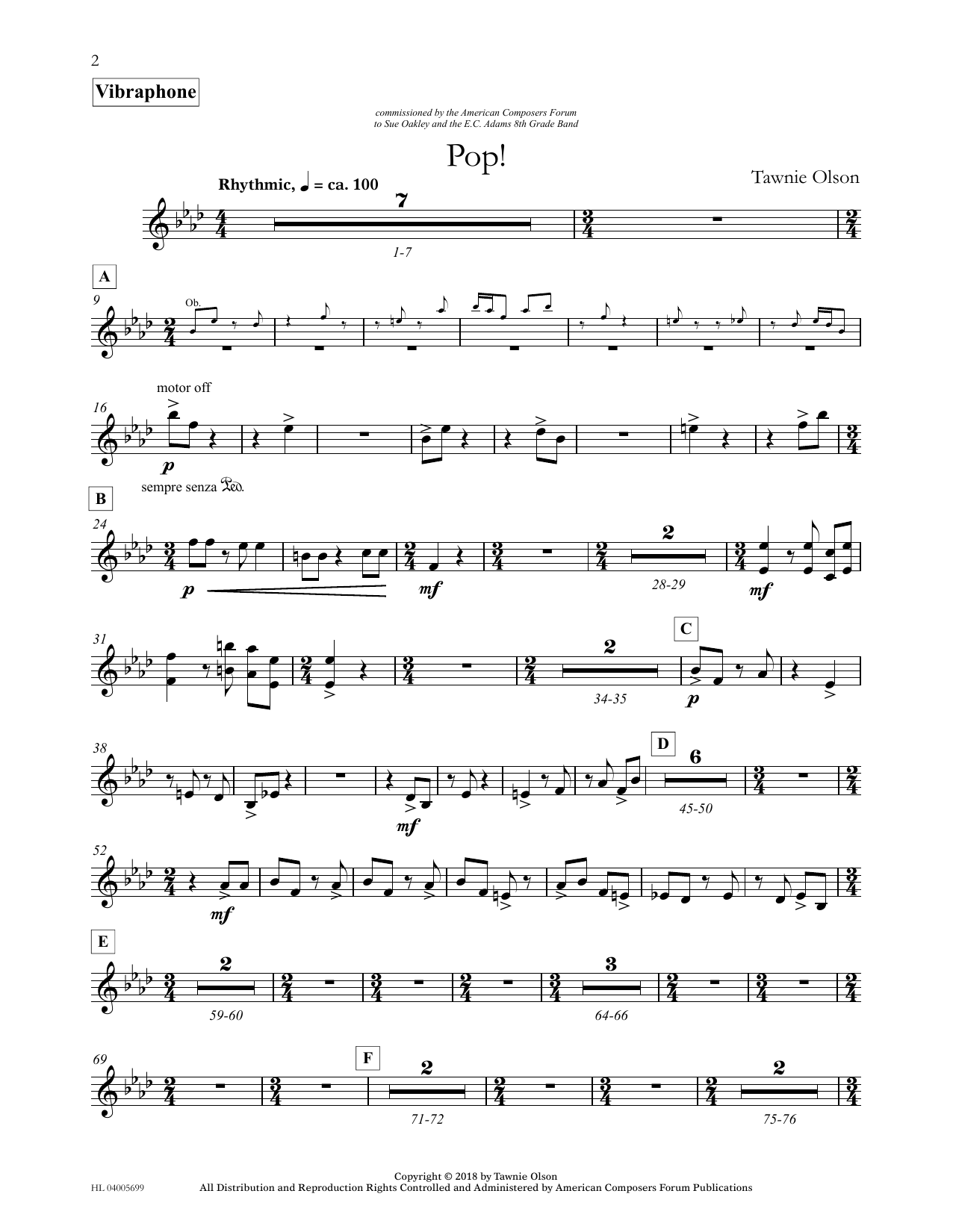 Product picture to: Pop! - Vibraphone