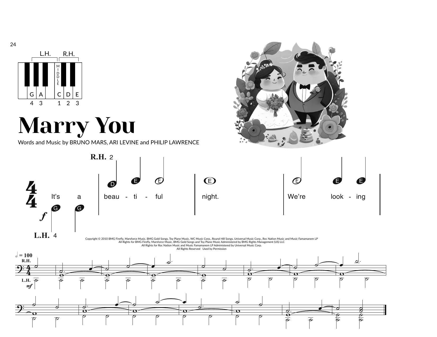 Product picture to: Marry You (arr. Brittany McCorriston)