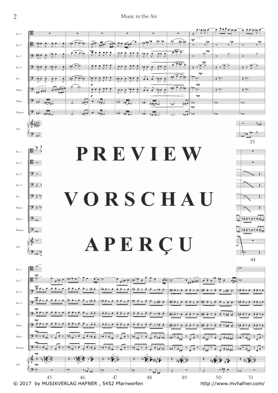 Product gallery: Page 7 of 11 Music in the Air, , (Trombone Ensemble)