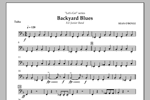 Produktbild zu:  Backyard Blues - Tuba - 