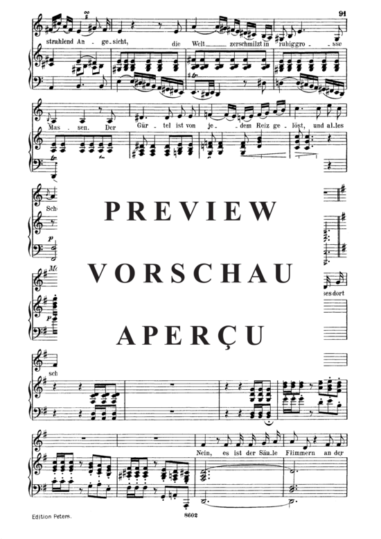 Product gallery: Page 9 of 11 Die Erwartung D.159, , Medium Voice and Piano