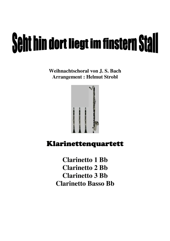 Produktbild zu: Seht hin dort liegt im finstern Stall