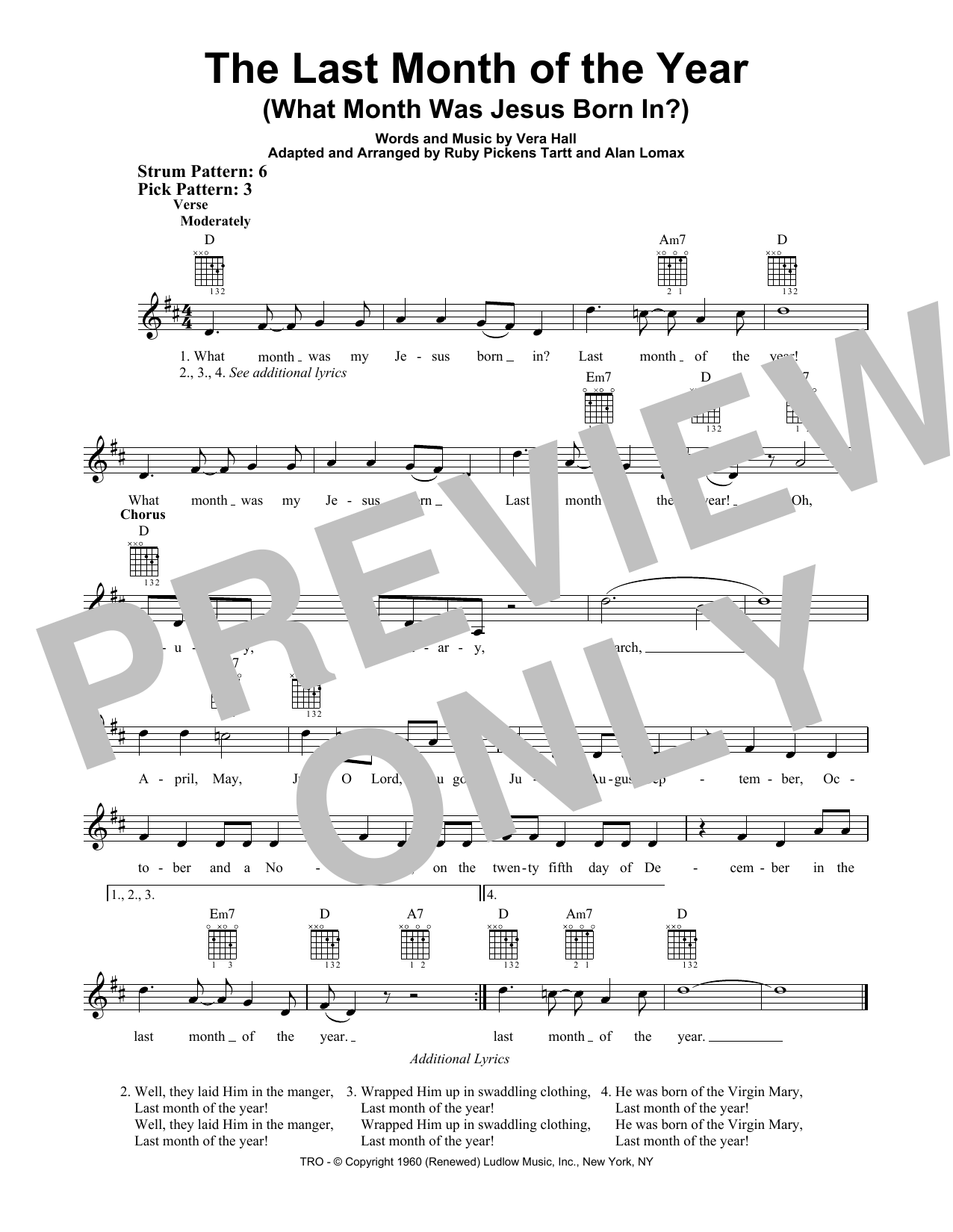 Product gallery: Page 1 of 1 The Last Month Of The Year (What Month Was Jesus Born In?), Alan Lomax