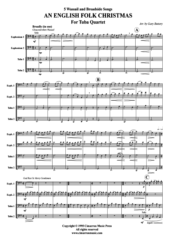 Product picture to: An English Folk Christmas Weihnachten