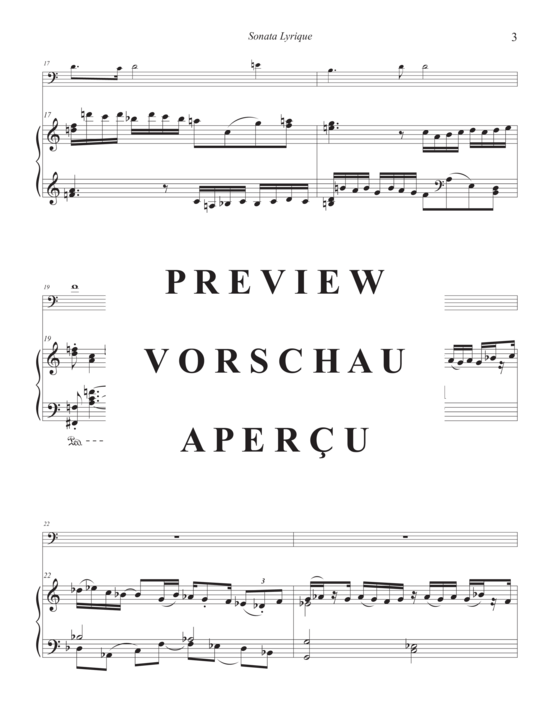 Product gallery: Page 6 of 21 Sonata Lyrique , , (trombone and piano)