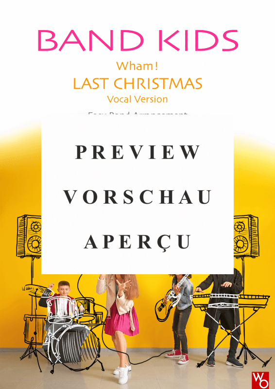 Product gallery: Page 2 of 11 Last Christmas, Wham!, Combo Band - Vocal Version