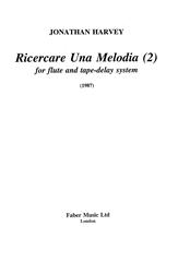 Product picture to: Ricercare Una Melodia (flute)