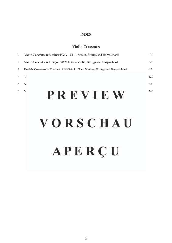 Produktgalerie: Seite 3 von 11 6 Violin Konzerte, , Gemischtes Ensemble Violine, Streicher und Cembalo BC