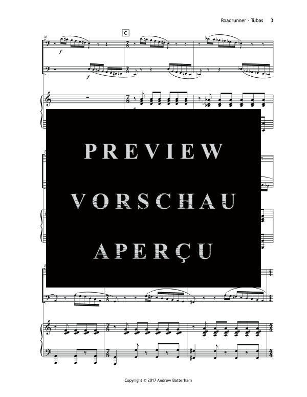 Produktgalerie: Seite 7 von 11 Roadrunner, , (2x Tuba und Klavier)