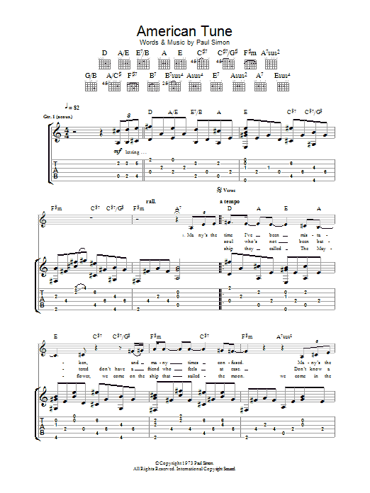 Produktbild zu: American Tune