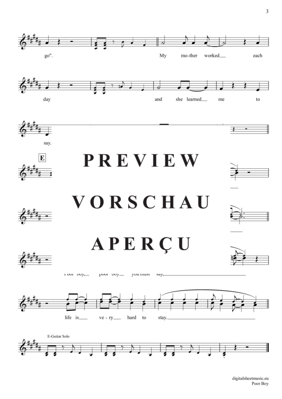 Produktgalerie: Seite 4 von 4 Poor Boy , Lords, The, Trompete in B