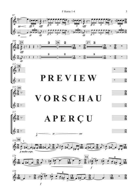 gallery: Sensemaya , , (Horn 1-4 in F)