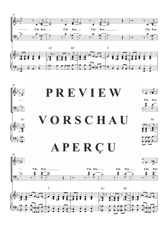 Produktgalerie: Seite 11 von 11 Free At Last, , Gemischter Chor SAB und Klavier