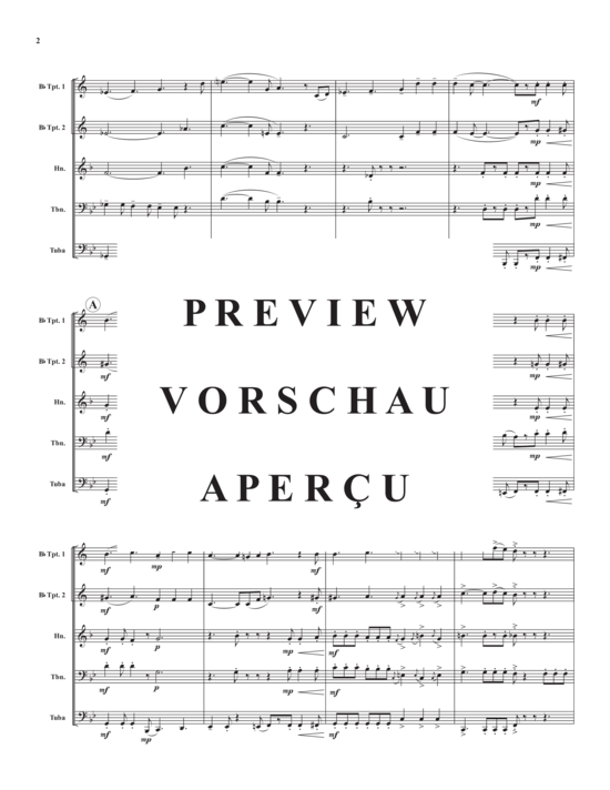 Produktgalerie: Seite 4 von 17 Whisper Me Your Dreams , , (Blechbläserquintett)