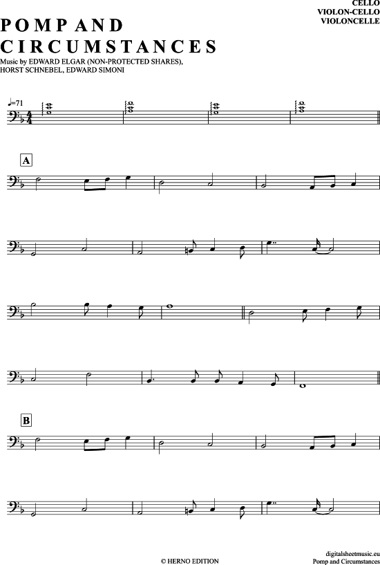 Produktbild zu: Pomp And Circumstances Edward Simoni