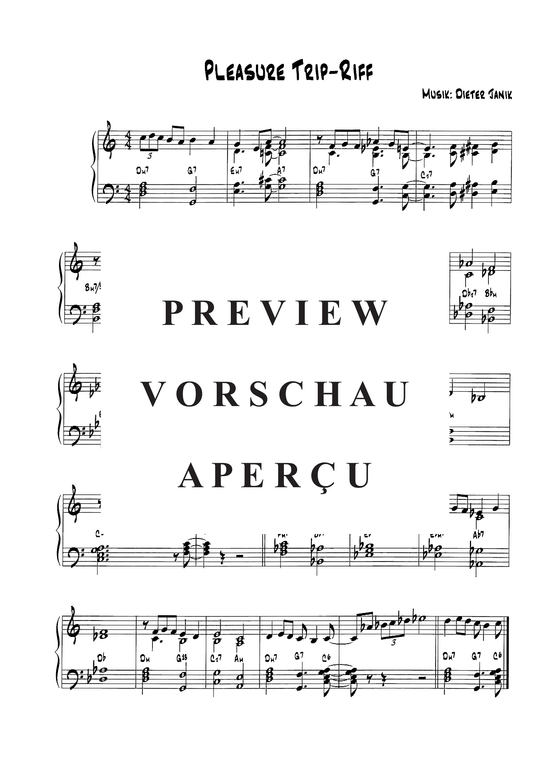 Produktbild zu: Pleasure Trip-Riff Dieter Janik (2015)