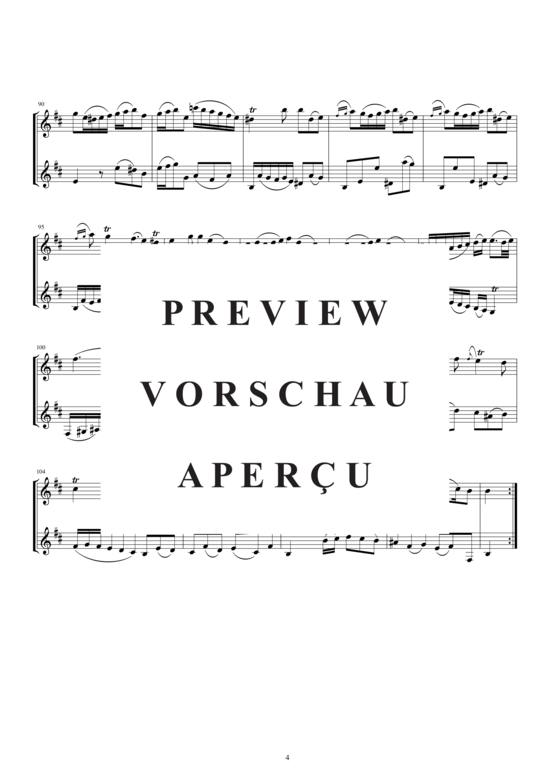 Product gallery: Page 5 of 5 Sonate I für zwei Klarinetten, , 