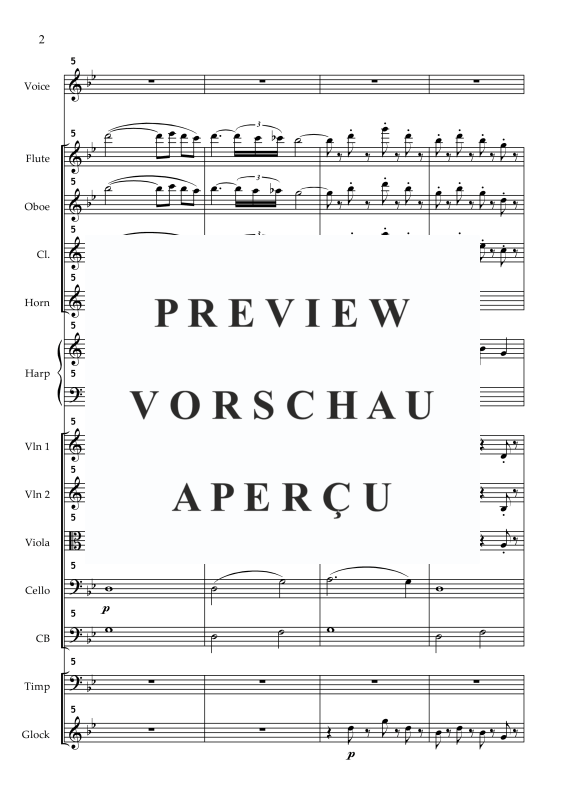 Produktgalerie: Seite 5 von 11 The Star of the County Down, , Solo Gesang und kleines Orchester