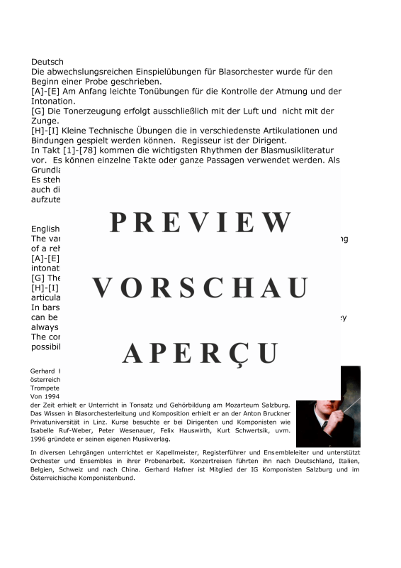 Product gallery: Page 5 of 11 Warm-ups Einspielübungen, , (large wind orchestra)