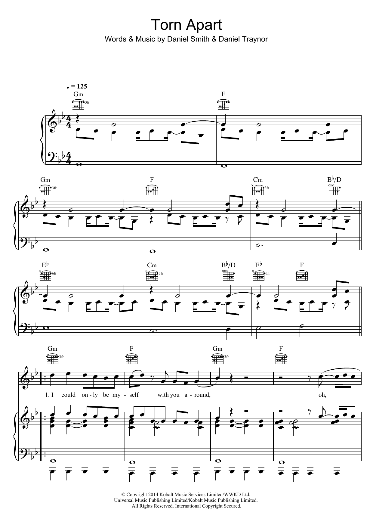 Produktbild zu: Torn Apart (featuring Grades)