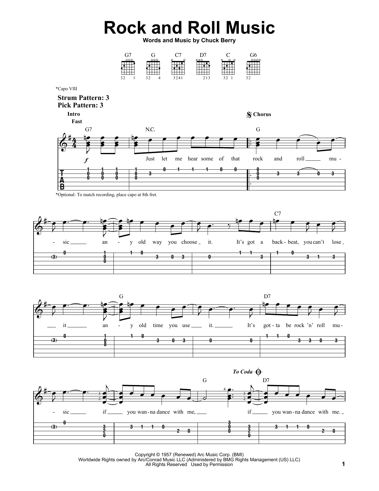 Produktbild zu: Rock And Roll Music